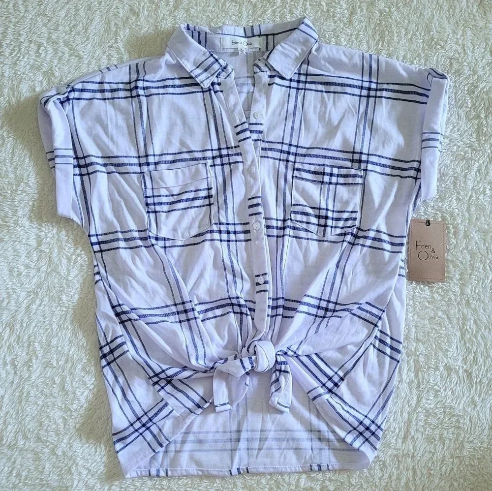 Eden & Olivia Tie Bottom Top - NWT